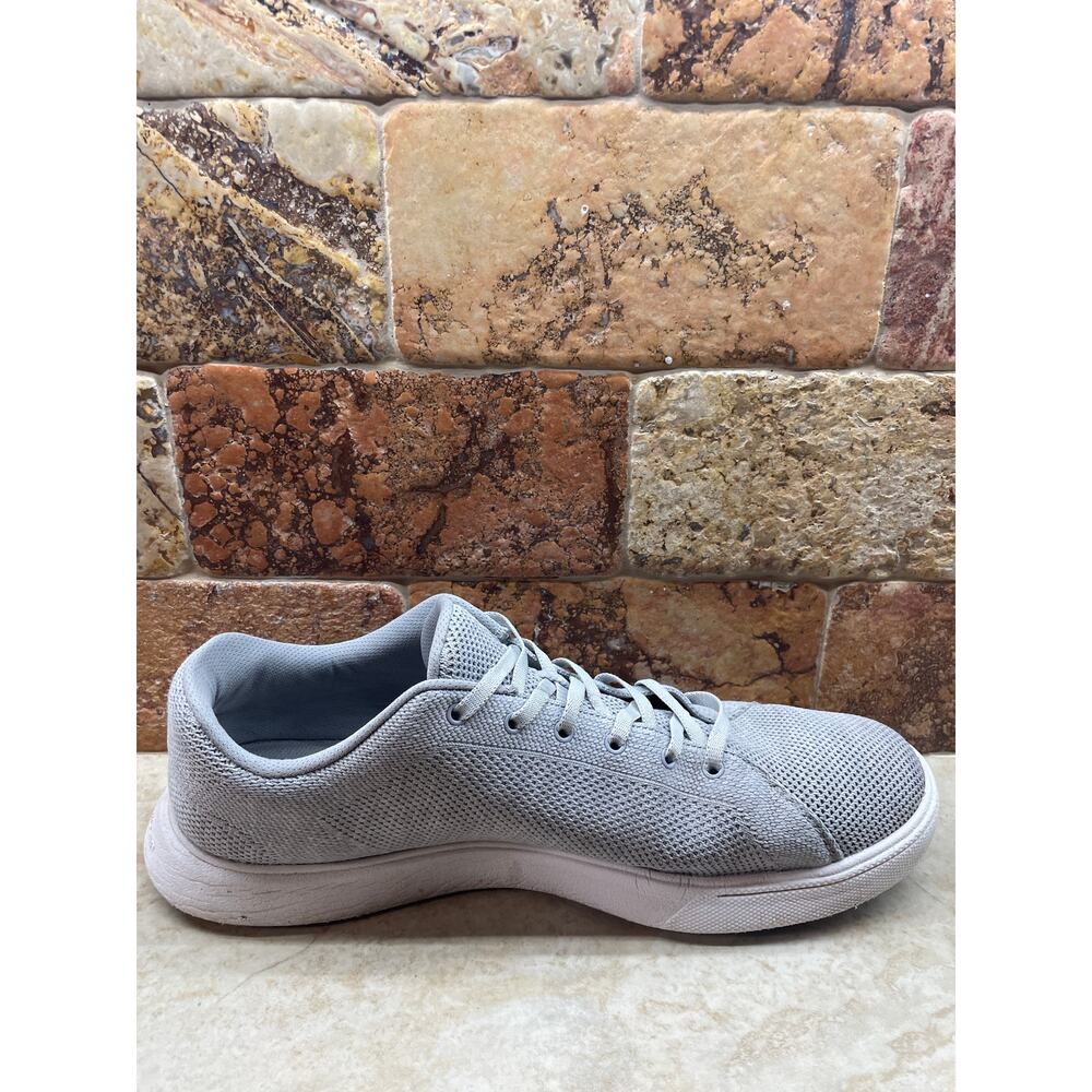 Peter Millar Sneaker Size 12 Gray Knit Lace Up Comfort Shoes Mens Lightweight - Picture 10 of 13